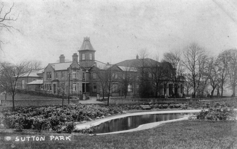 Sutton Baptist Chapel and Park c1912