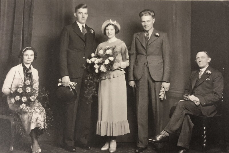 Wedding of Walter Pickles c1936
