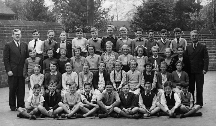 Sutton County Primary School 1955/56 Mr Bell