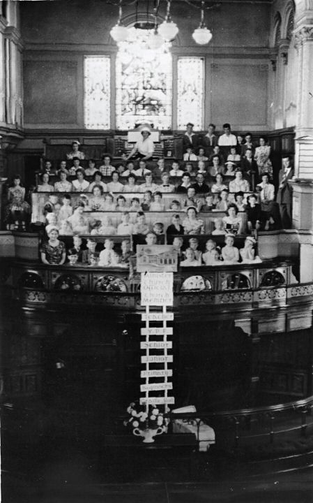 Sutton Baptist Church Choir 1961.
