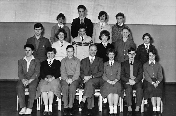 Mr Kay's class South Craven School 1961