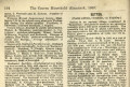 Craven Household Almanack 1909