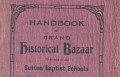 Baptist Chapel Bicentenary Bazaar 1911